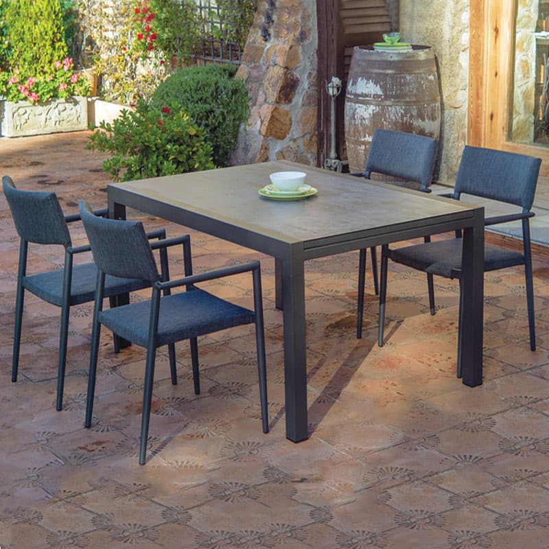 Garden Art Slide Extending Table