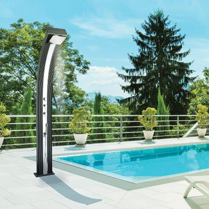 Ducha Solar Híbrida Dada Curve Formidra