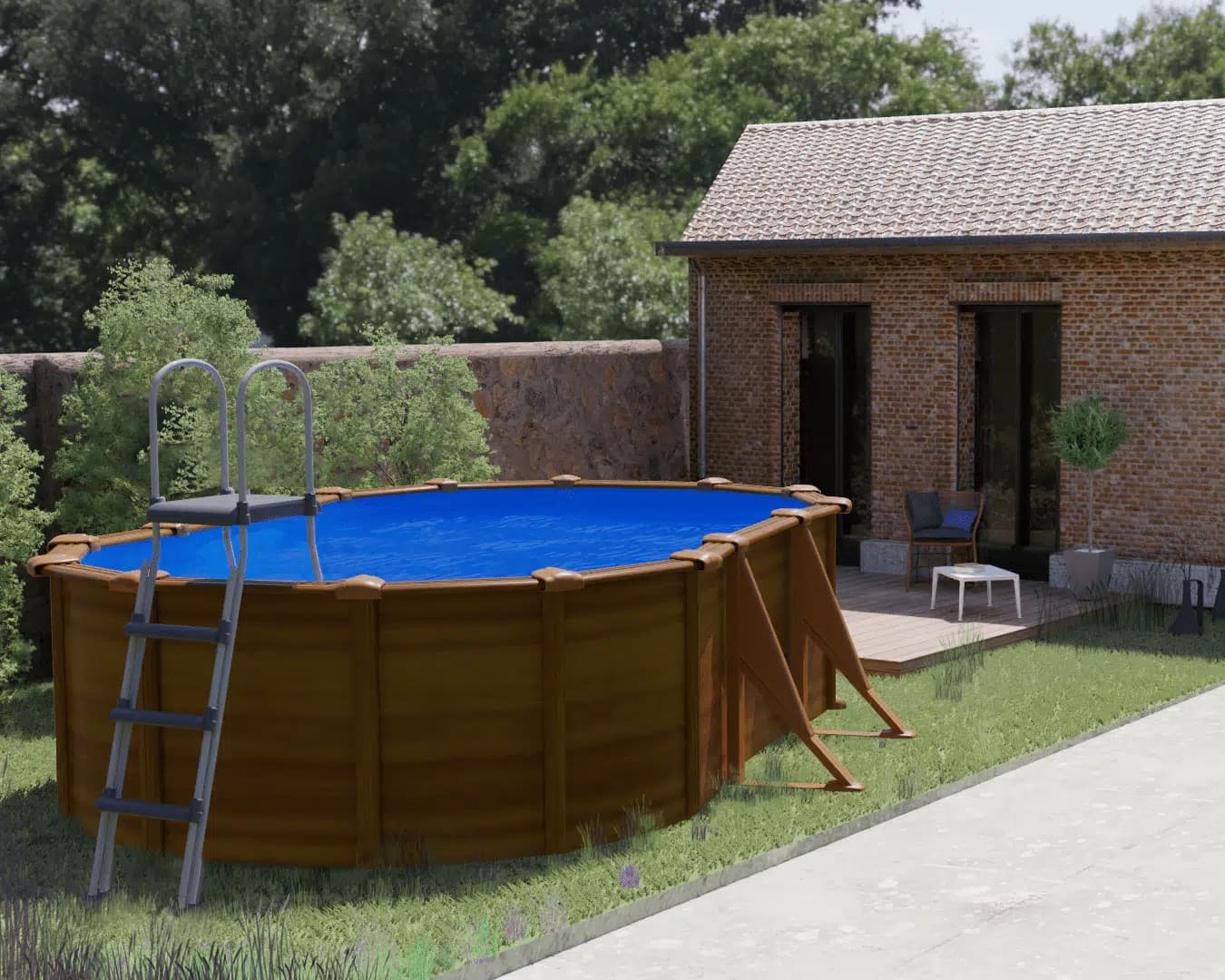 Piscina Pacific Ovalada Gre
