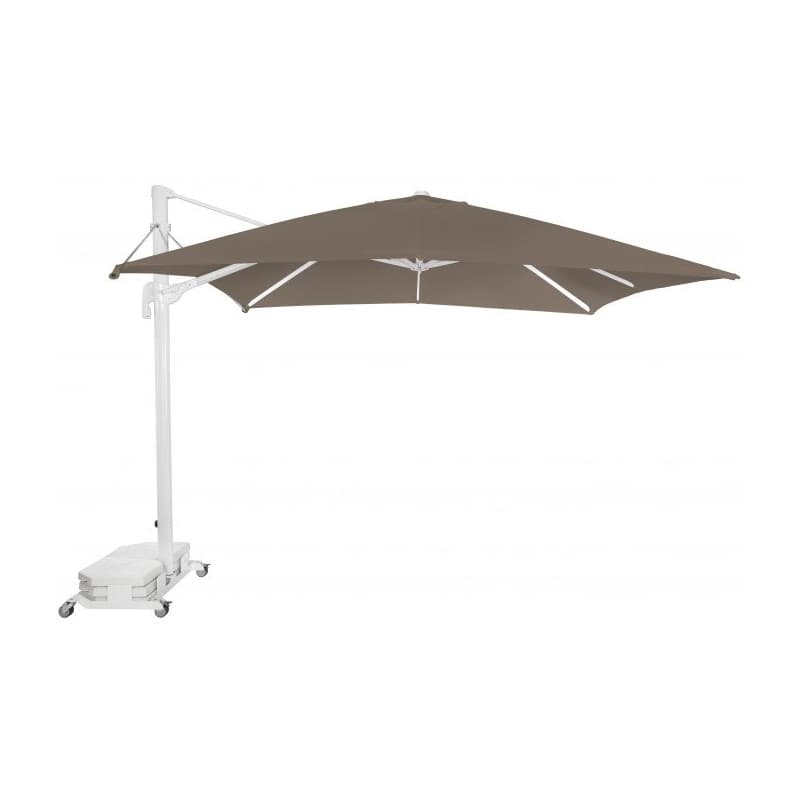 Parasol Flexo Mastíl Blanco 300x300cm