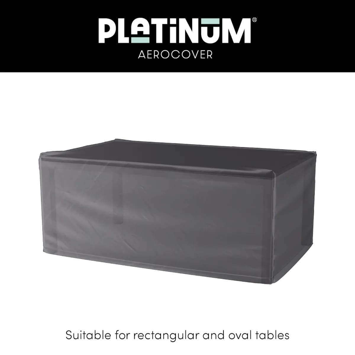 Table Cover 240x110xH70cm Platinum