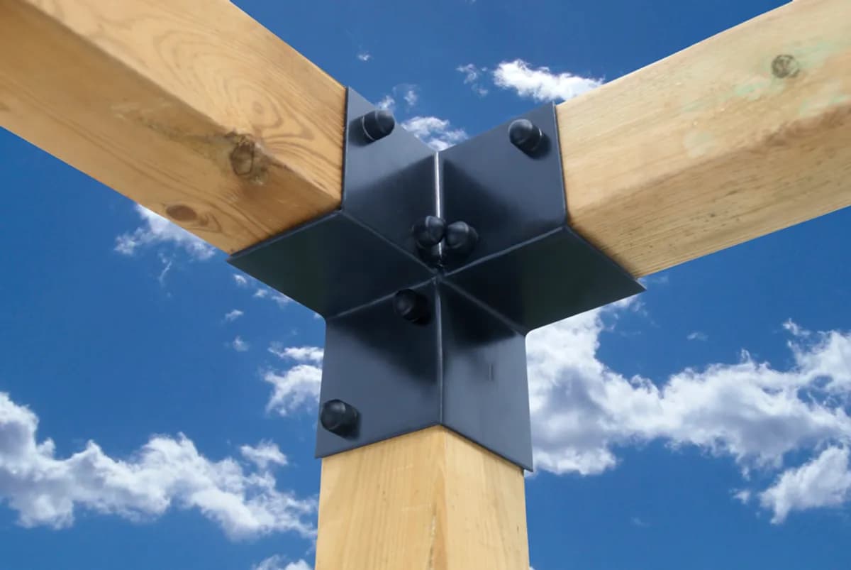 Kit de pérgola Soporte Esquinero Platinum