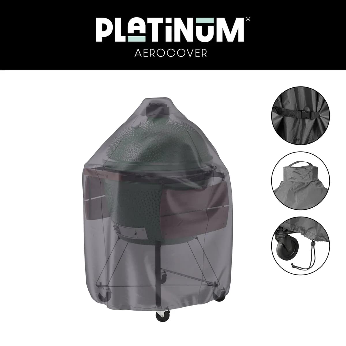 Funda Barbacoa Kamado S/M Platinum