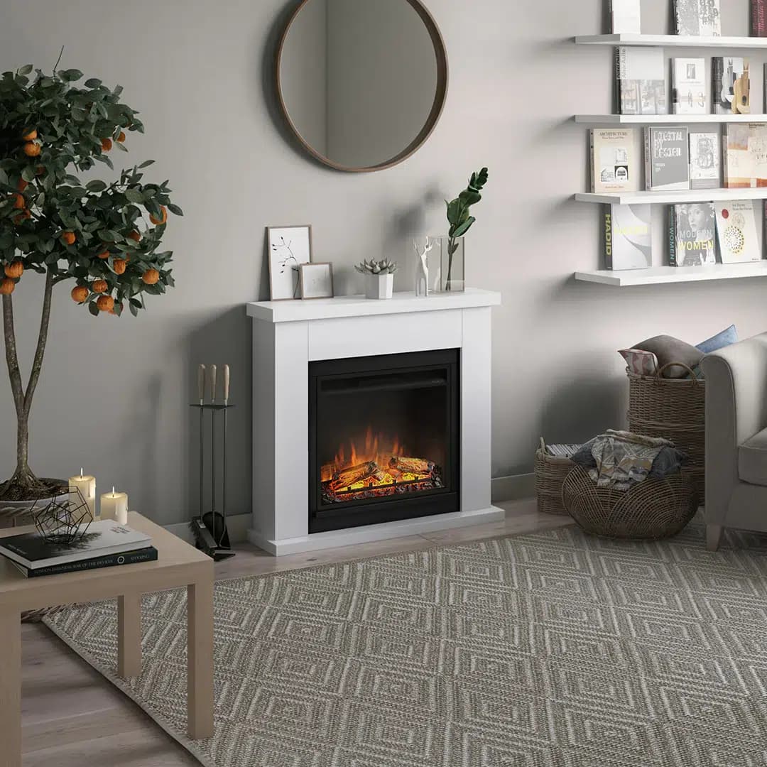 Chimenea Eléctrica Frode Powerflame Tagu