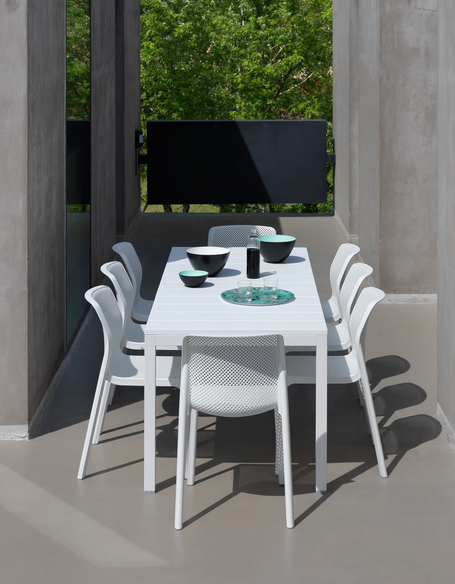 Mesa Rio Aluminio 140 Extensible Nardi