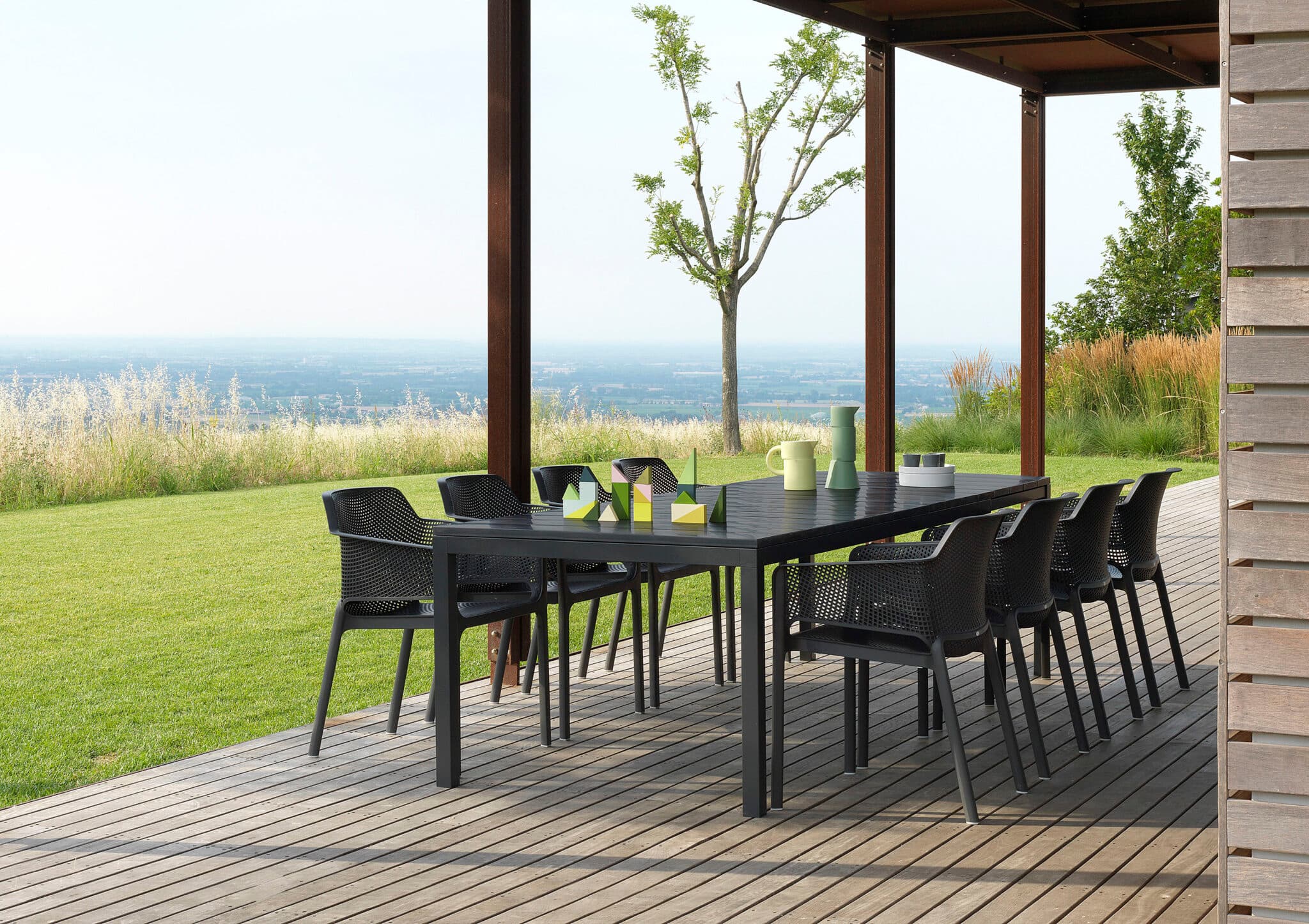Mesa Rio Aluminio 210 Extensible Nardi