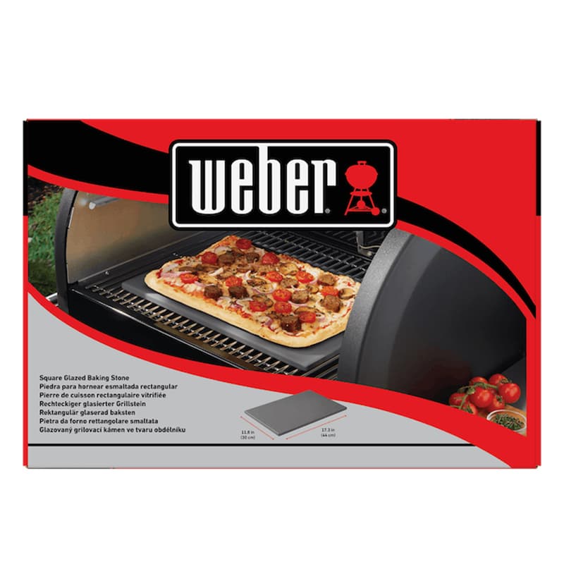 Piedra para hornear rectangular Weber