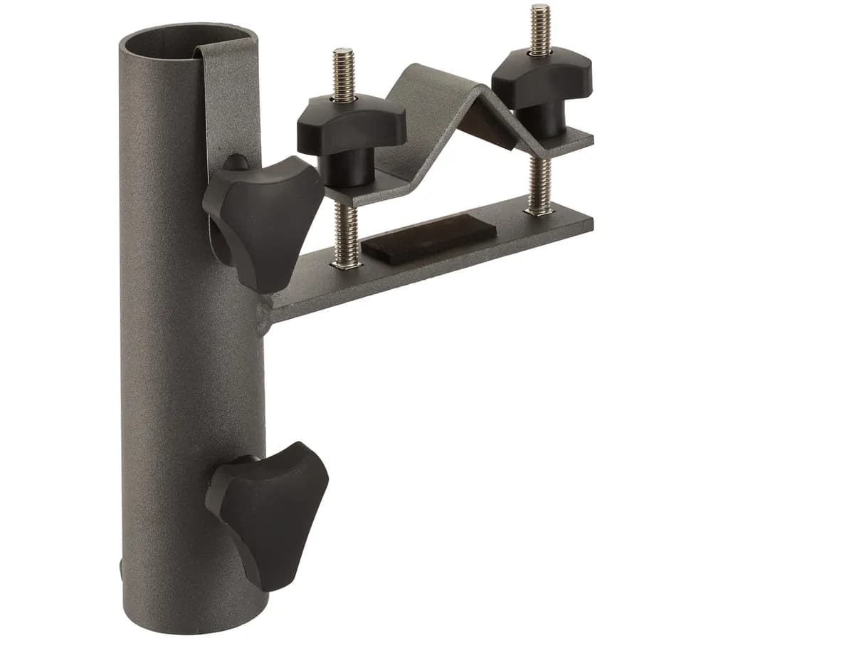 Horizontal Railing Clamp for Parasol Platinum