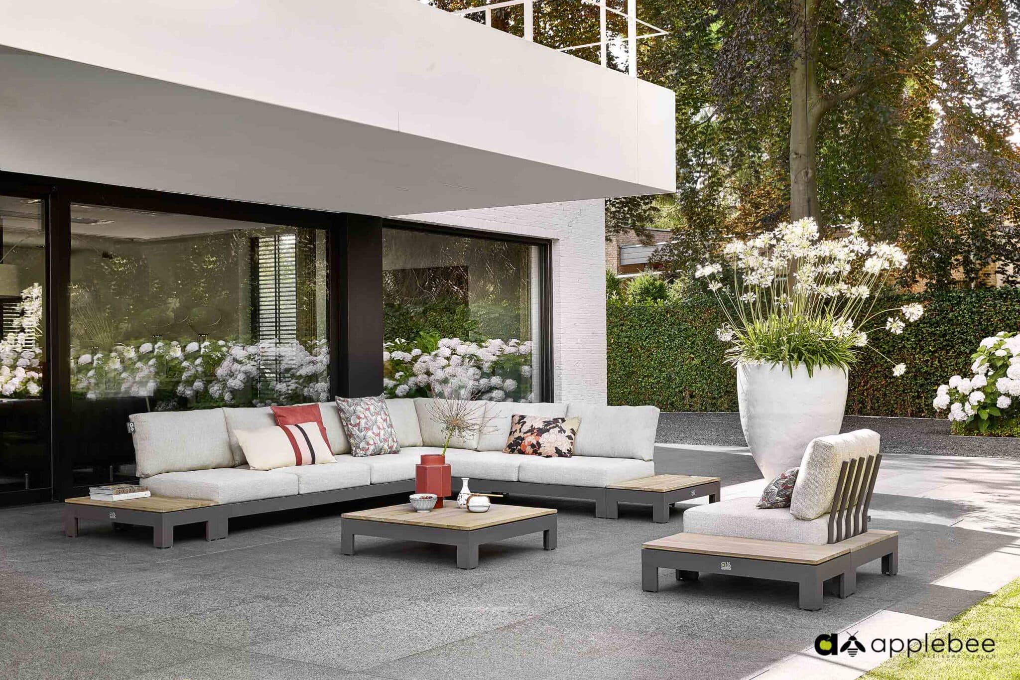 Applebee Sticks & More Taupe Garden Set
