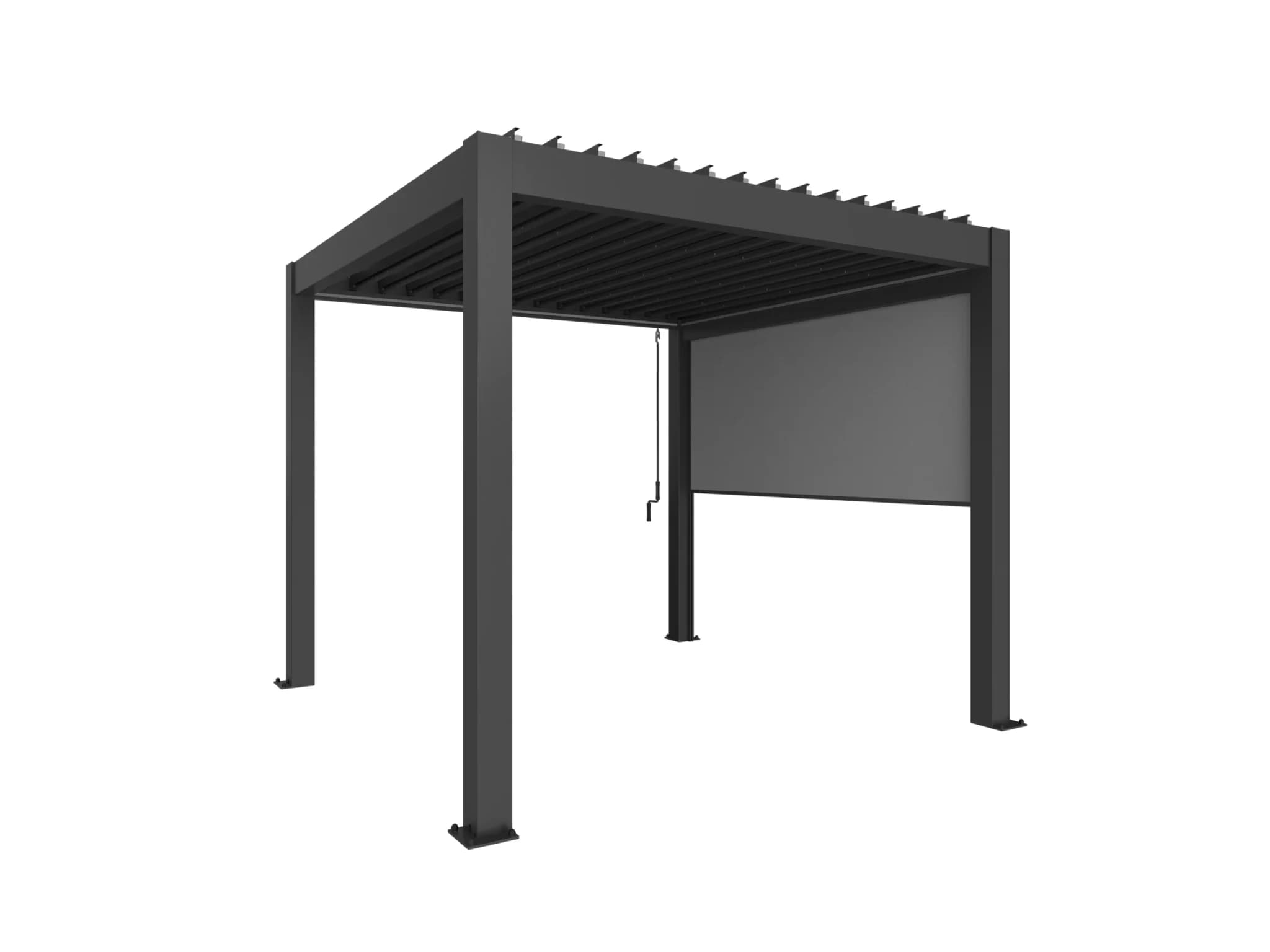 Cortina Enrollable 3m Pérgola Bioclimática Biohort