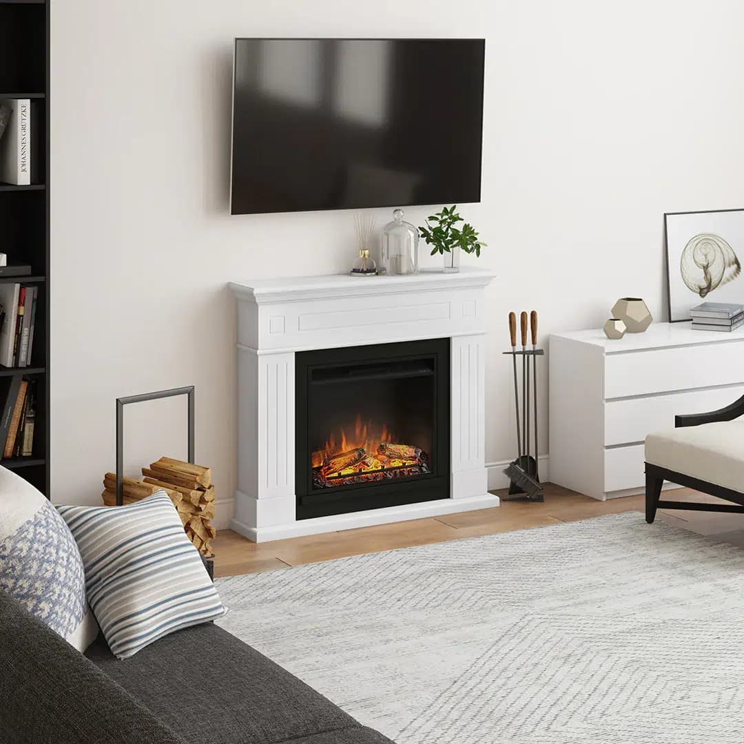 Chimenea Eléctrica Larsen Powerflame Tagu